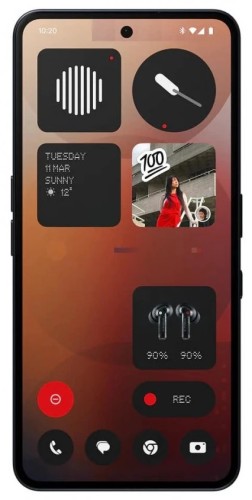 Смартфон Nothing Phone (3a) 12/256Gb Black