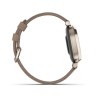 Умные часы Garmin Lily 2 Classic Cream Gold/Coffee Fabric с кофейным ремешком