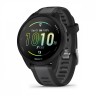 Умные часы Garmin Forerunner 165 черный с серым ремешком
