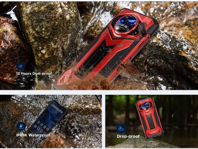 Смартфон Doogee S200 Plus 16/512Gb Mystic Black