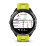 Умные часы Garmin Forerunner 965 черные, темно-серый DLC титановый безель, с желто-черным ремешком
