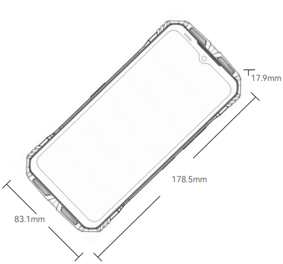 Смартфон Doogee V30 Pro 12/512Gb String Shadow Black
