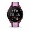 Умные часы Garmin Forerunner 165 Music лиловый c малиновым ремешком