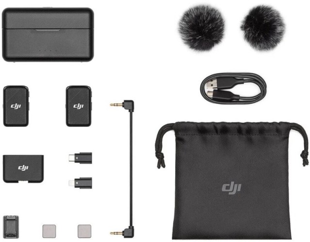 Беспроводной микрофон DJI Mic (FCC) (2TX + 1RX + Charging Case)