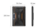 Планшет Oukitel RT8 6/256Gb Black с подставкой