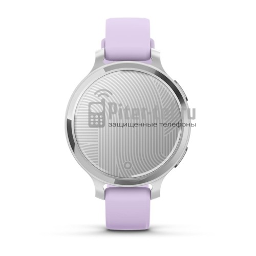 Умные часы Garmin Lily 2 Active Silver/Jasmine Purple с фиолетовым ремешком